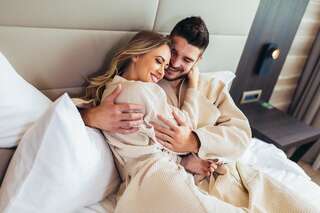 Отель Amberton Hotel Klaipeda Клайпеда Двухместный номер с 1 кроватью с видом на море-1